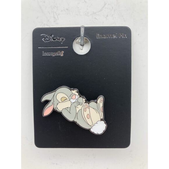 Disney Loungefly Pin Bambi Thumper Rabbit Sleeping - Picture 1 of 4